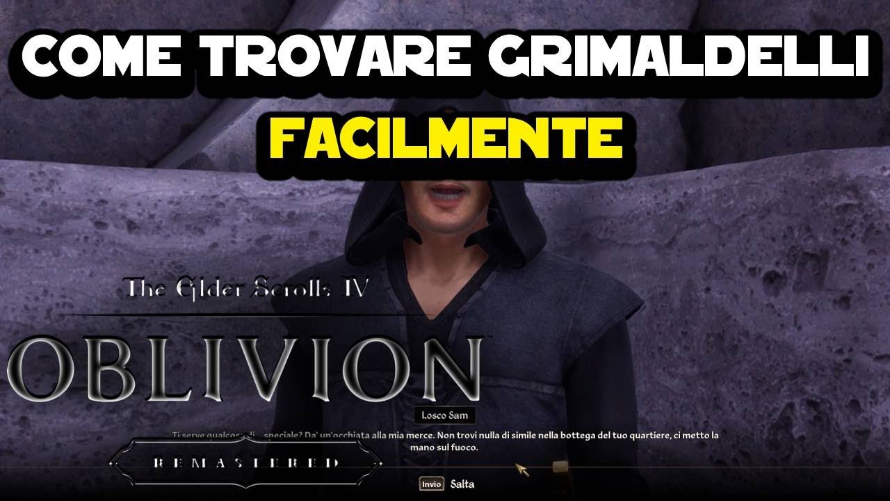 Come trovare facilmente grimaldelli su Oblivion Remastered
