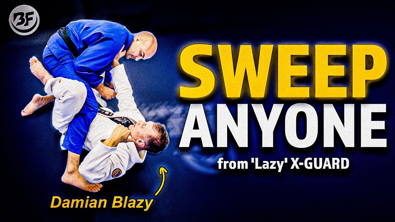 The 'Lazy' X-Guard That Lets You Sweep ANYONE by Damian Blazy