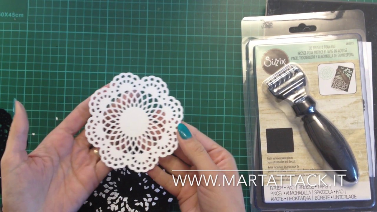 Tutorial precision base plate Sizzix 660320 tagliare feltro/pannolenci con fustelle metalliche
