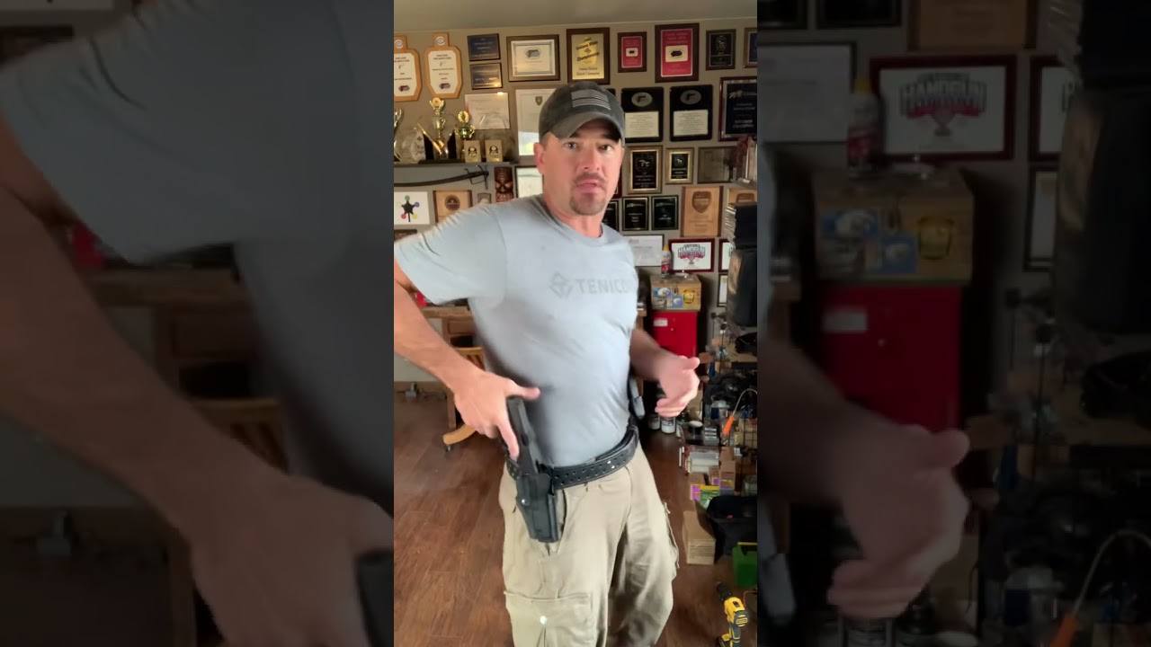 Robert Vogel, Scoop draw and holster height