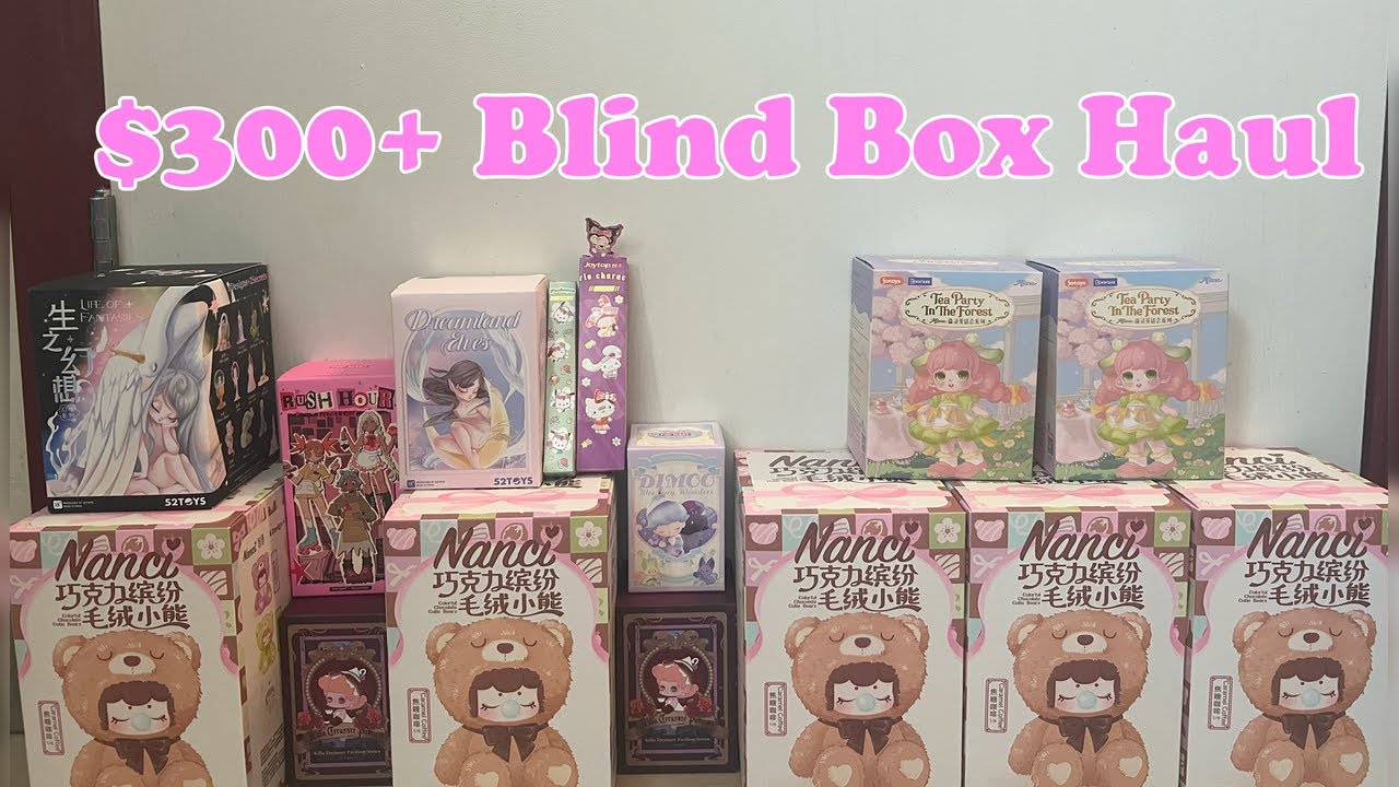 $300+ Teso Life Blind Box Haul! | Peach Riot, Nanci Plush, and More!!!