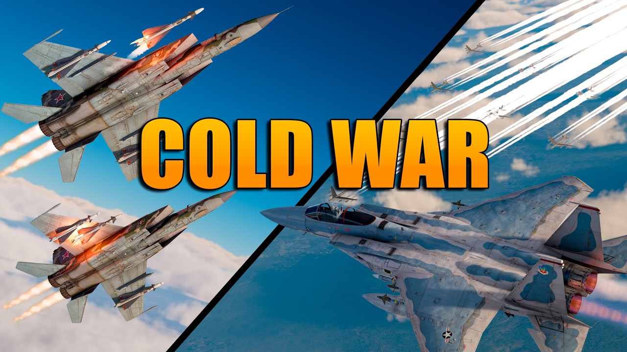 100 Players Simulate a Cold War Bomber Interception | War Thunder Event