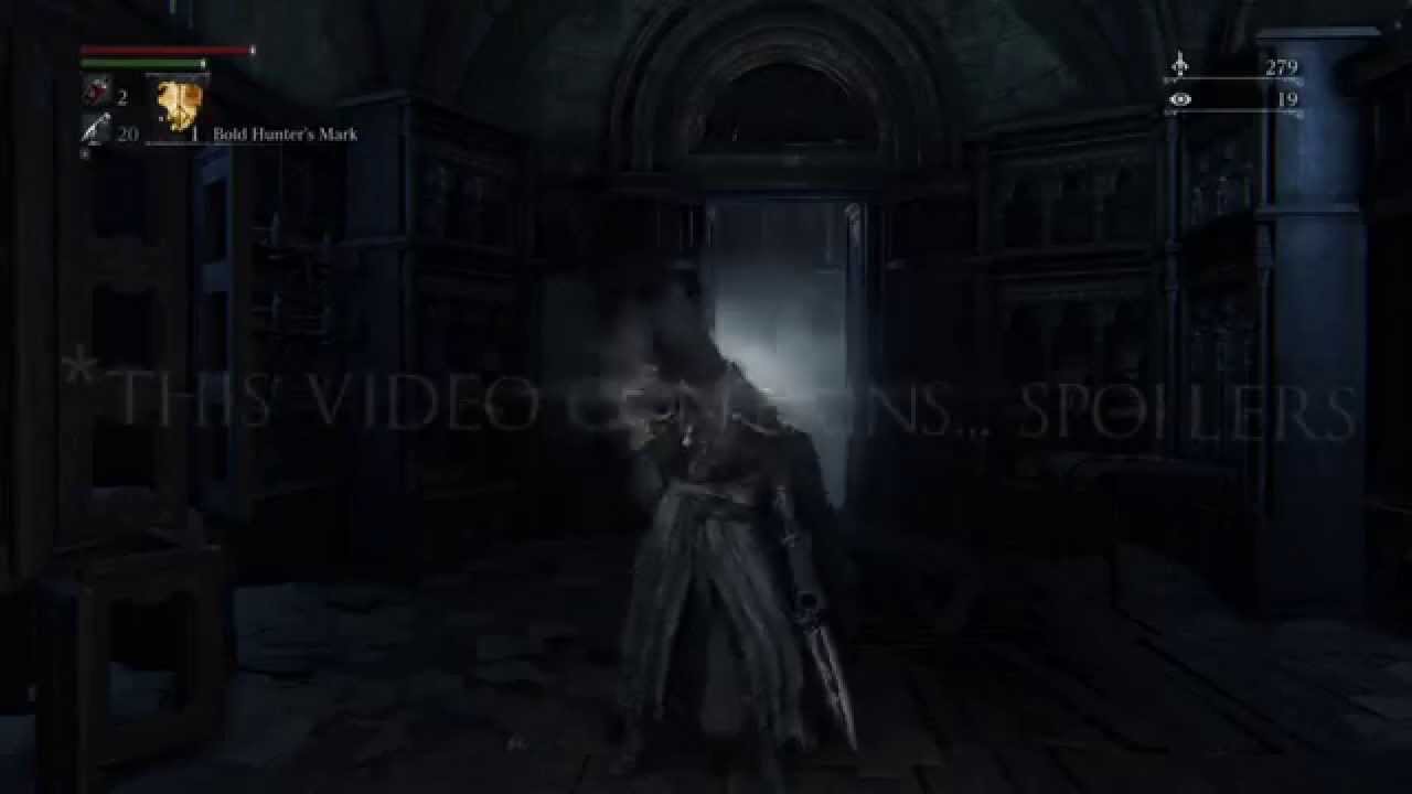Bloodborne - Secret area + items, easy route! (old hunter bone guide) UPDATED