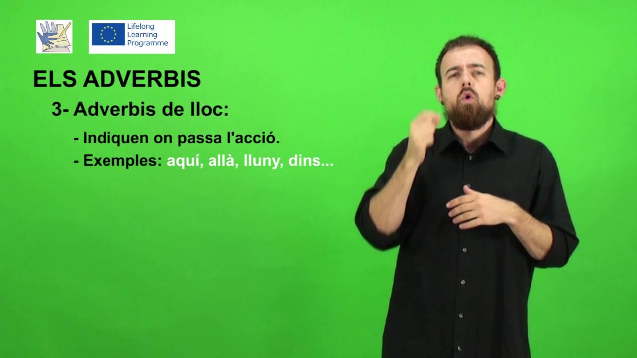 DEAFLI LSC-Adverbis 4- Lloc