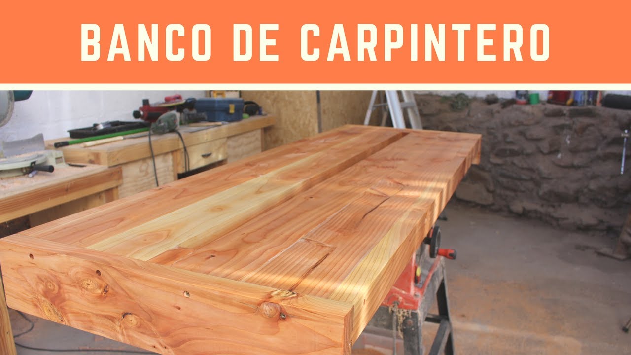 Banco de Carpintero - parte 1 - la tapa