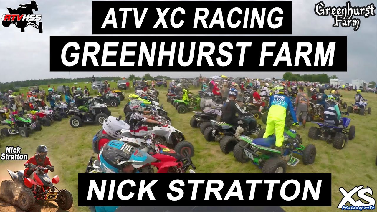 Greenhurst Farm (Mt Pleasant, IA) ATV XC GoPro - Nick Stratton - IATVHSS - Honda TRX450R (Full Race)