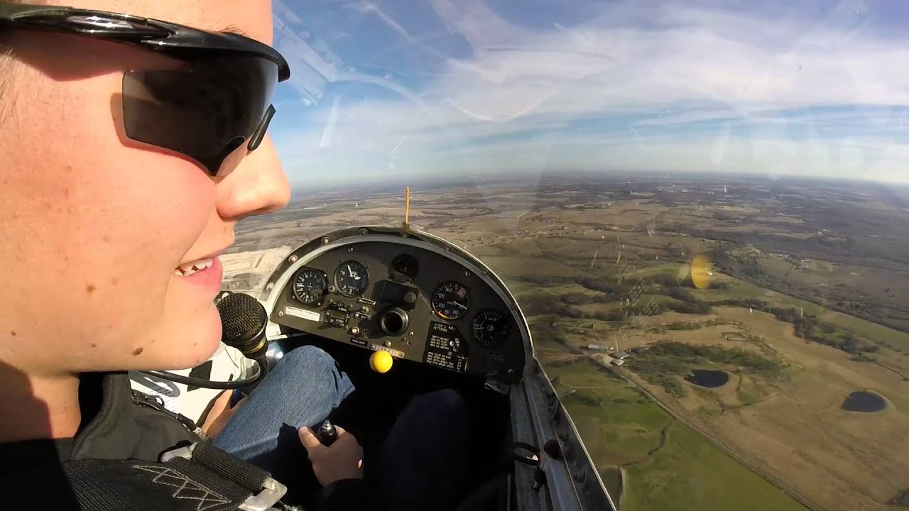 First Schweizer 1-26 Flight