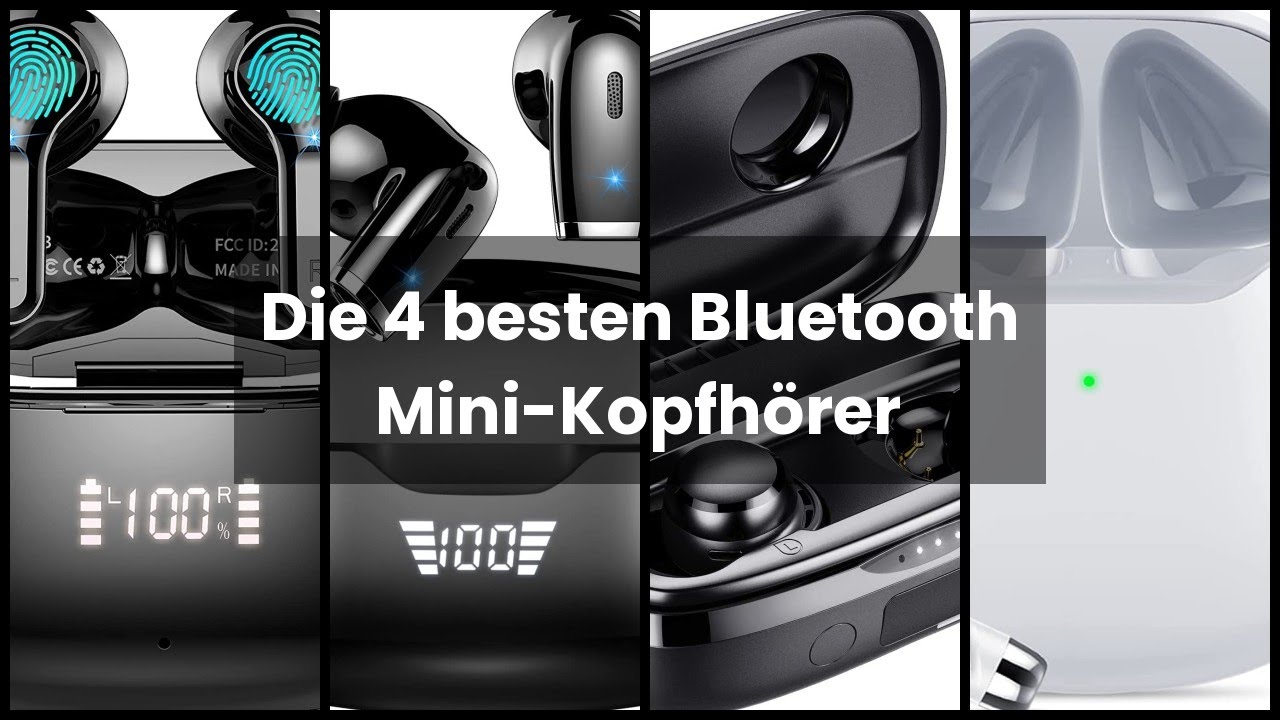 【MINI KOPFH&Ouml;RER BLUETOOTH】Die 4 besten Bluetooth Mini-Kopfh&ouml;rer