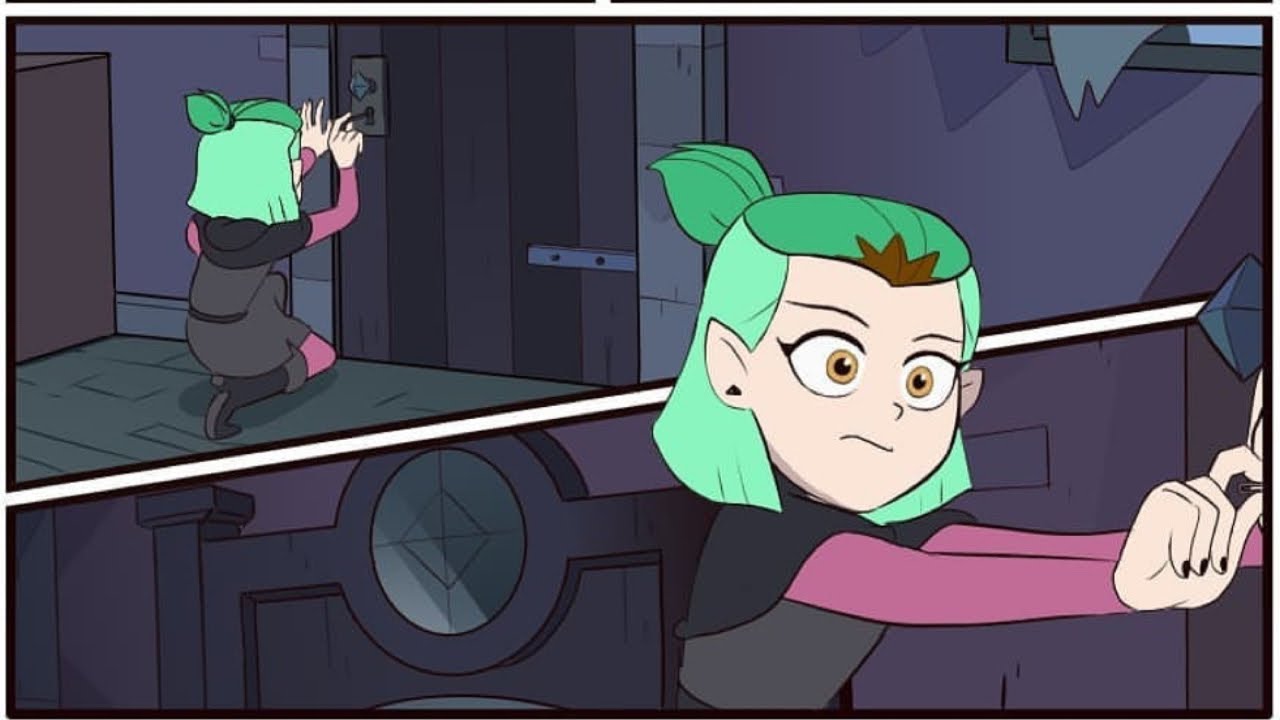 Amity Leaves Home - The Owl House (Moring Mark Fanfic Comic)