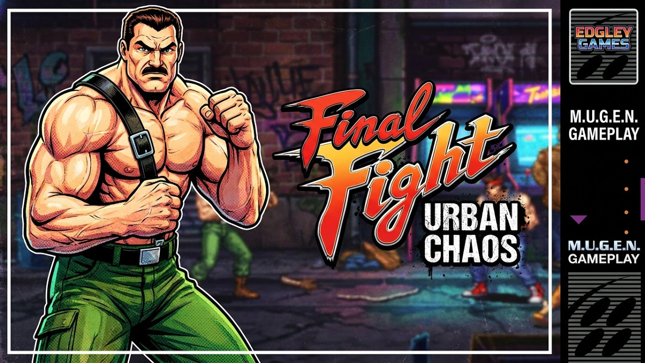 Final Fight: Urban Chaos - Gameplay with Mike Haggar (M.U.G.E.N)