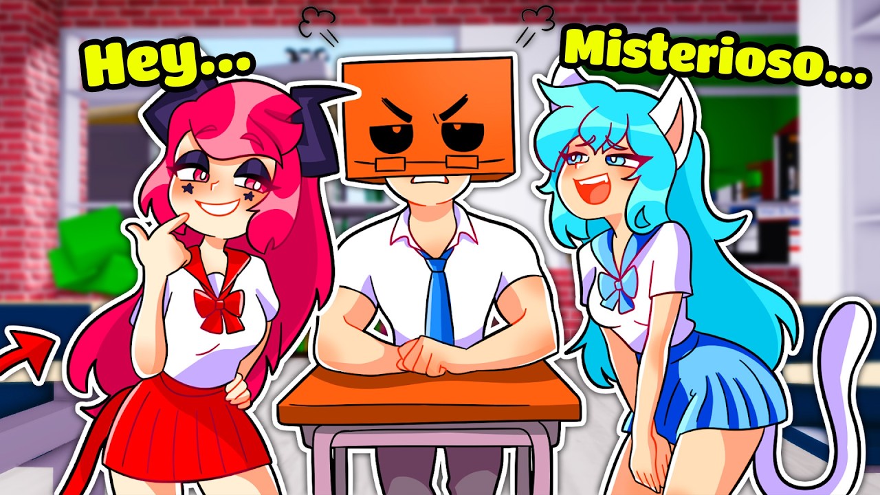 TUTTE INNAMORATE del NUOVO STUDENTE SENZA VOLTO Su BROOKHAVEN ROBLOX! 🤫