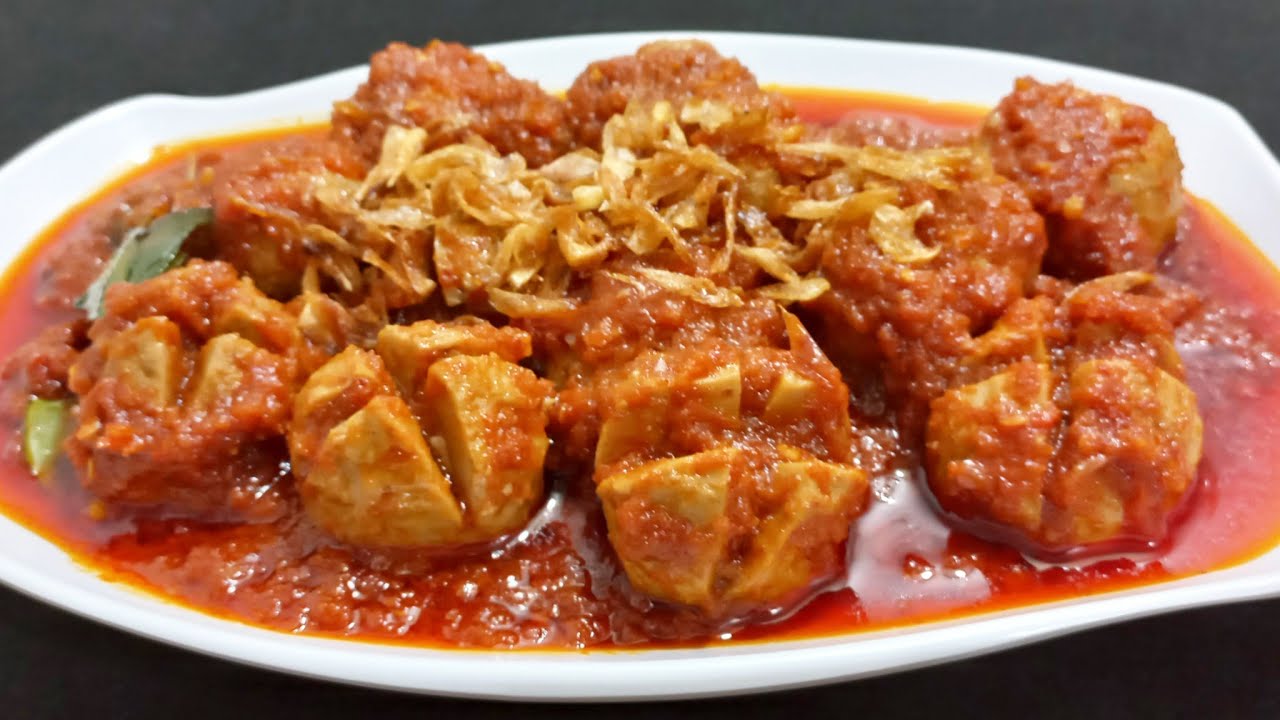 WAJIB COBA‼️RESEP BALADO BAKSO BUMBU MEDOK  DAN MERESAP BIKIN MAKAN MAKIN LAHAP