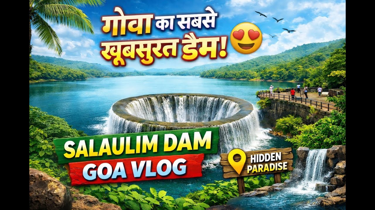 “Ye Goa Aapne Kabhi Nahi Dekha! 😲 | Salaulim Dam” “Salaulim Dam Goa | Cinematic Travel Vlog ✨”