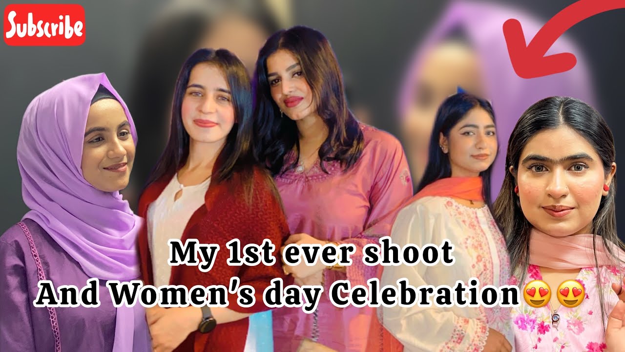 Thali Nation Shoot😍😍|Women's day celebration invitation par gye🤓|IshaFidaOfficial