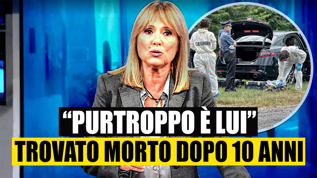 MISTERO RISOLTO A 10 ANNI DALLA SCOMPARSA : TROVATO IL CADAVERE IN UN CASOLARE.