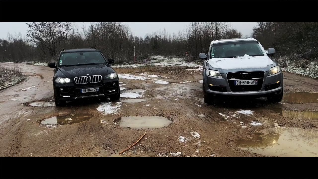 OFF-ROAD BMW X5 VS AUDI Q7