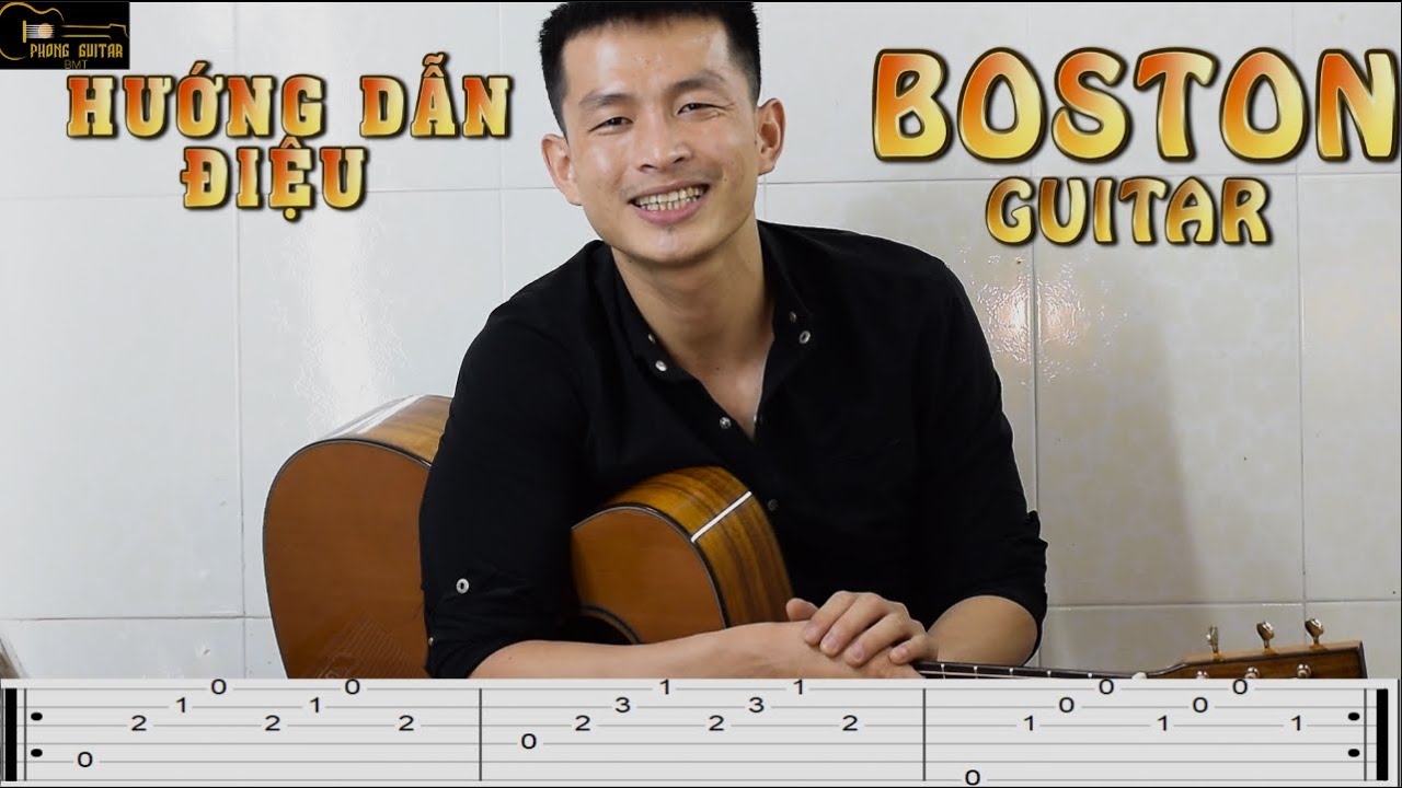 ĐIỆU BOSTON |2 CÁCH ĐỆM GUITAR VÀ 4 VÍ DỤ ÁP DỤNG |PHONG GUITAR BMT