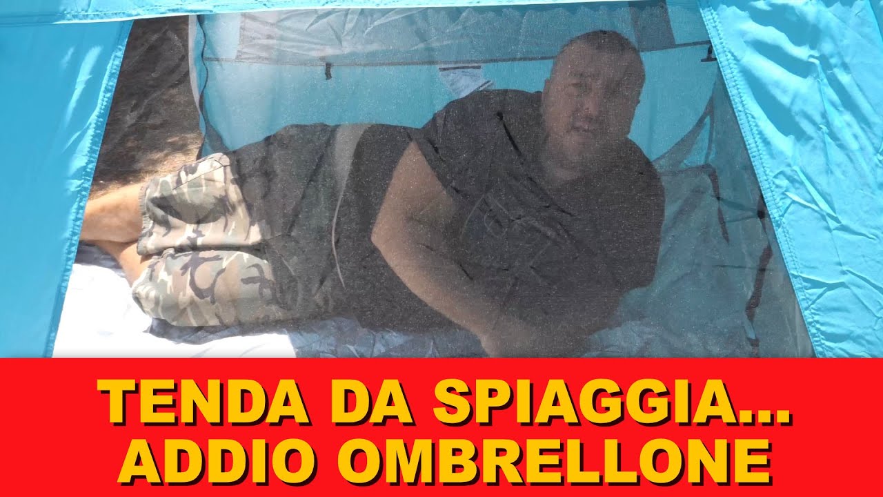 finalmente abbiamo una TENDA DA SPIAGGIA grazie Wolfwise ❤️ - (Italian Family Overland)