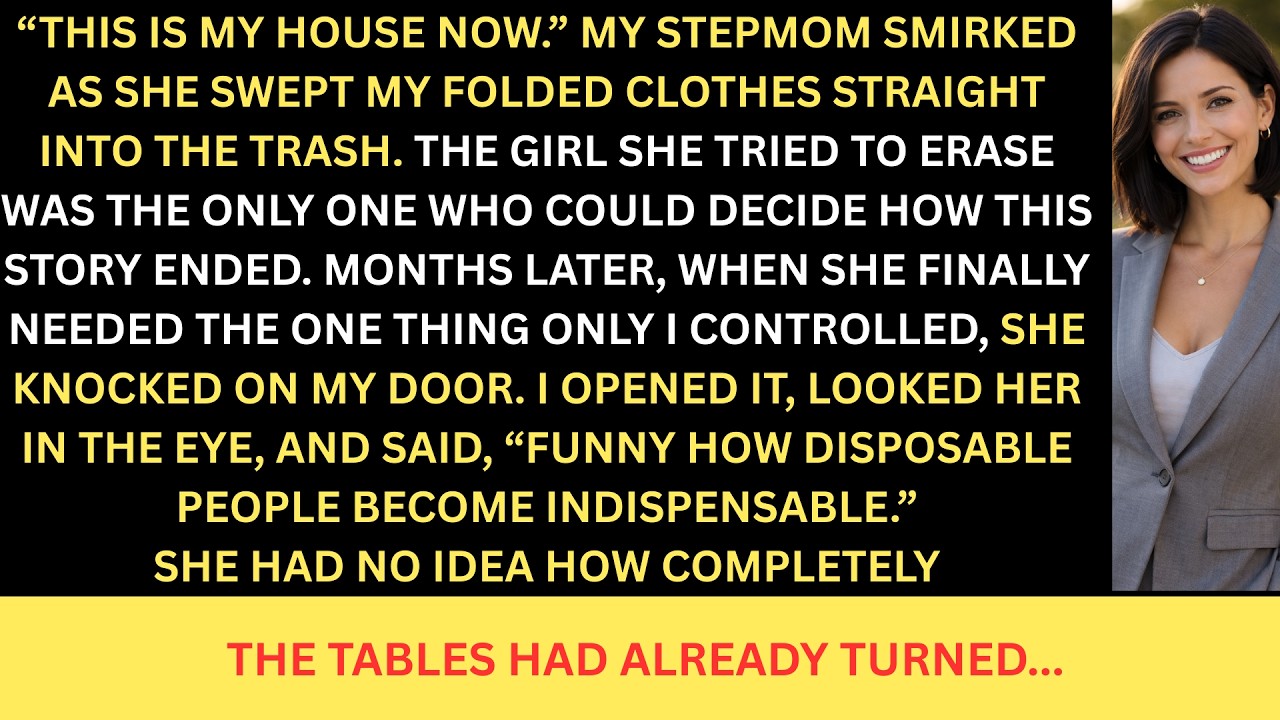 MY STEPMUM TREATED ME AS DISPOSABLE - UNTIL SHE NEED WHAT ONLY I HAD...
