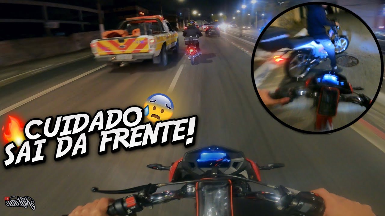 PRIMEIRO NOTURNO DE MOBILETE JÁ DEU RUIM!