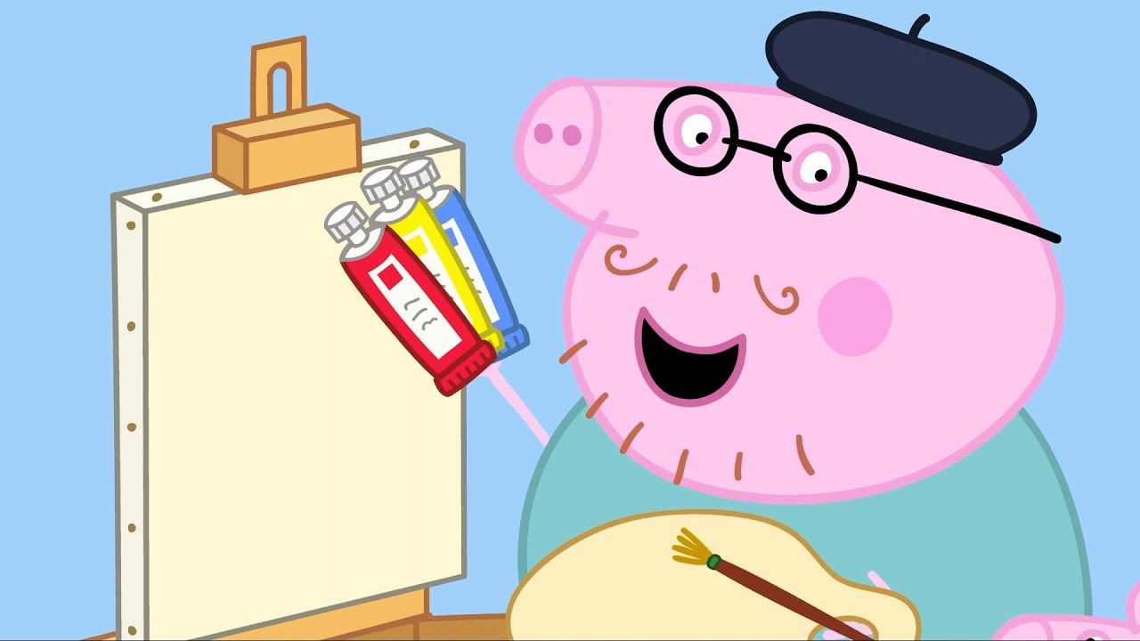 Grandpa’s Little Train Ride | Full Episodes| Fun Cartoons For Kids | Little Peppa Moments
