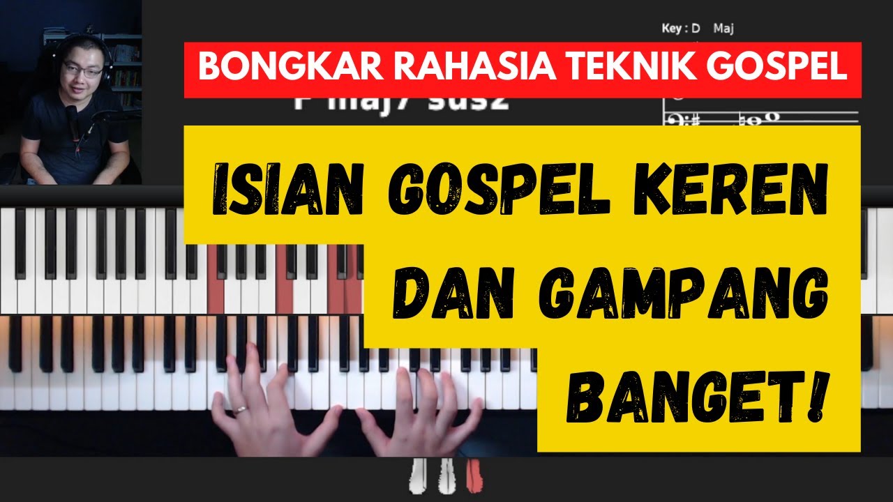 Teknik yang Bakal Bikin Kamu auto Pro! | Tutorial Piano Gospel Indonesia