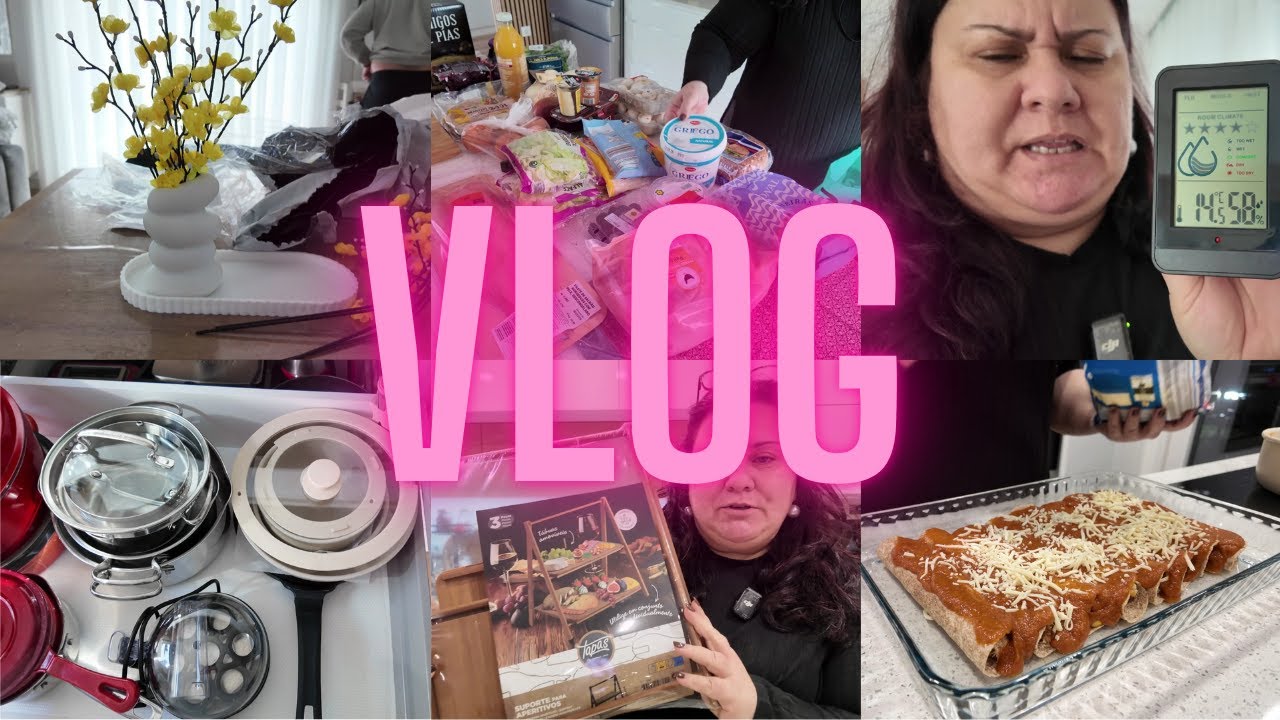 Compras Shein ! Organizar compras ! Tratar assuntos ! Muita Chuva ! Receita Saudável ! Molho Tomate