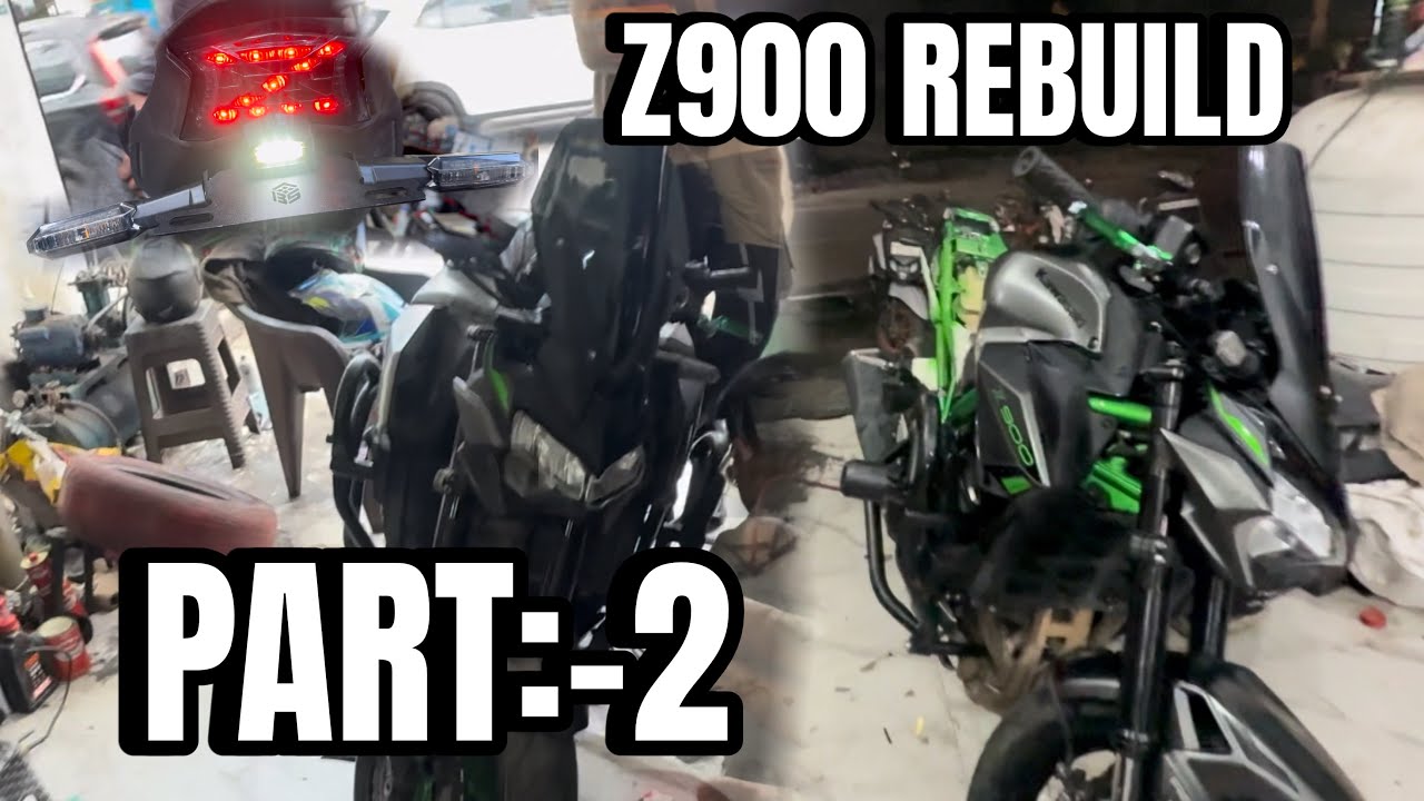 REBUILT OF KAWASAKI Z900 PART:-2