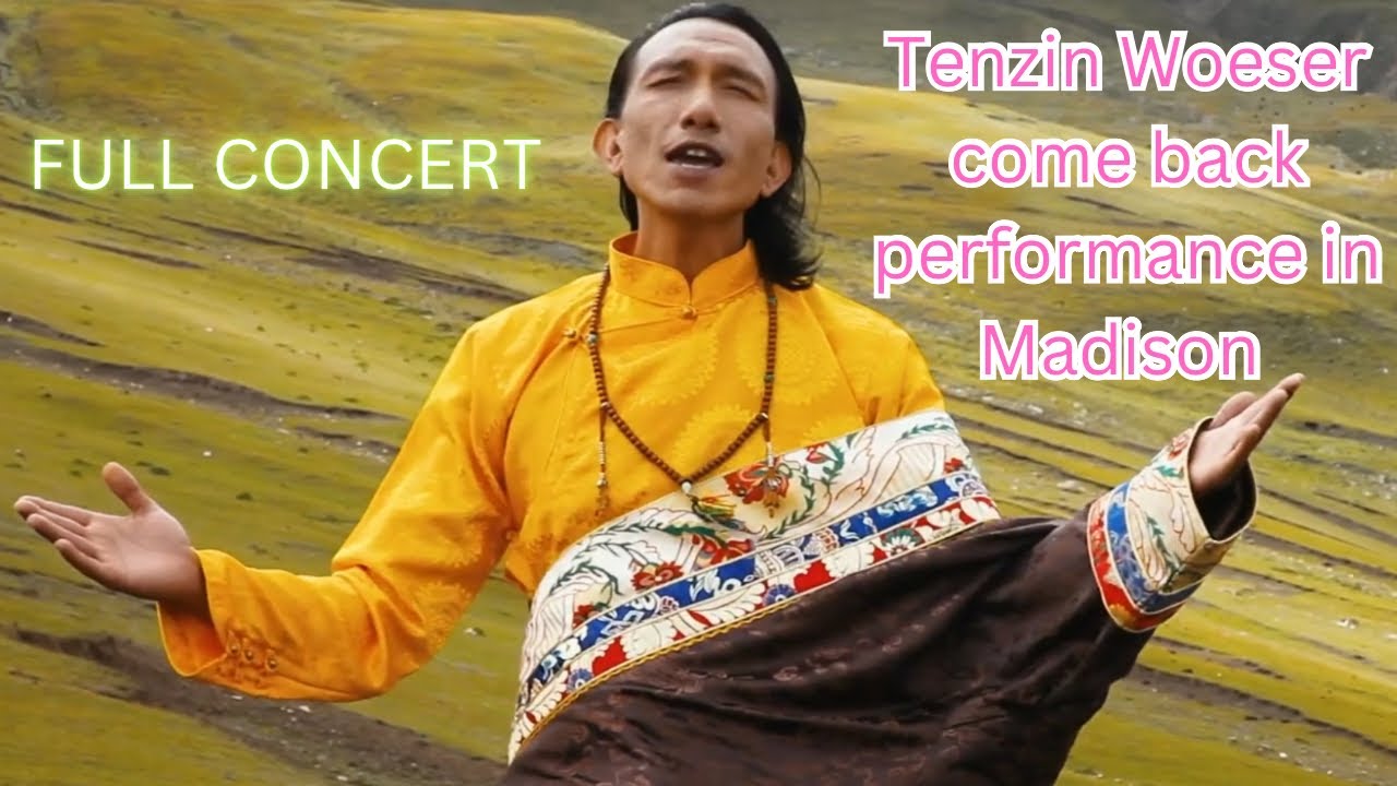 Tenzin Woeser come back performance in Madison Tibetan Sunday school fundraising concert Nov,30 2024