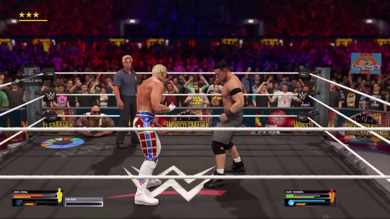Cody Rhodes Vs John Cena  WrestleMania 41 2k25