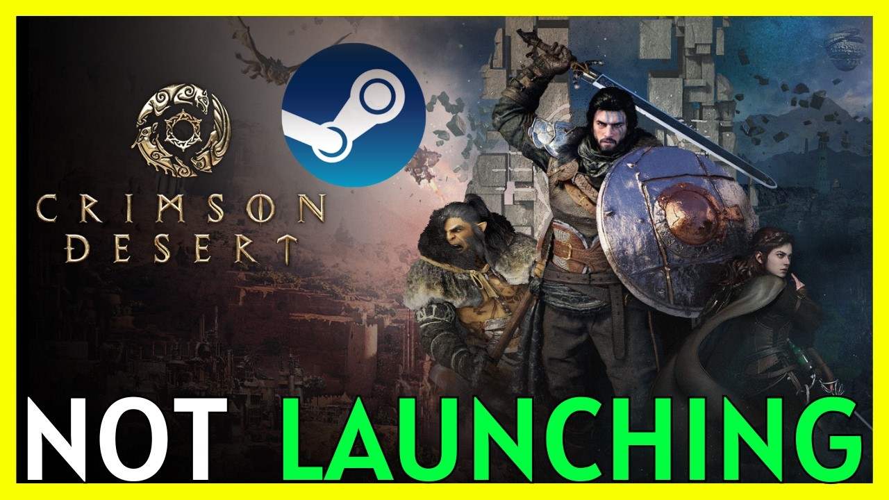 Как исправить проблему с запуском Crimson Desert в Steam