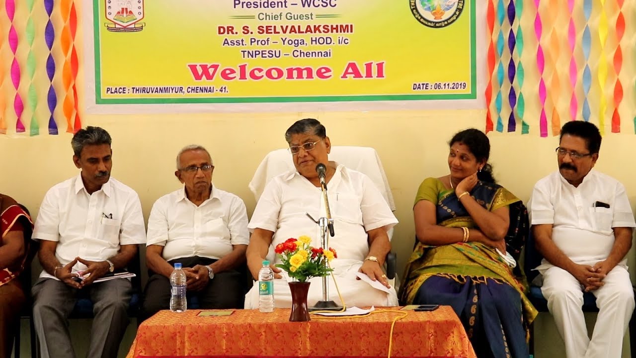 SKM.மயிலானந்தன் ஐயாவின் உரை. | Vethathiri Maharishi College of Yoga | SKY Yoga | iraithedal