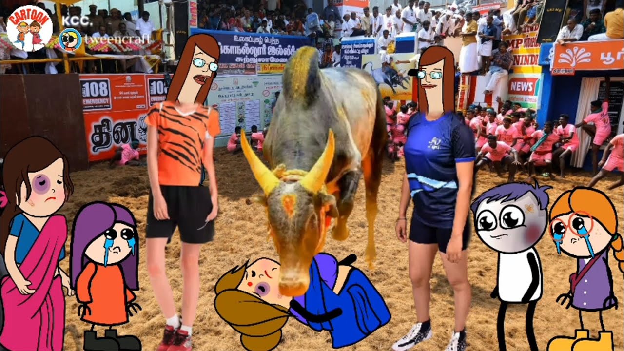 தெரிக்கவிட்ட சிலுக்குவார் பட்டி சிங்கம்🐮| kanyakumari cartoon creator | poomari comedy | bomma padam