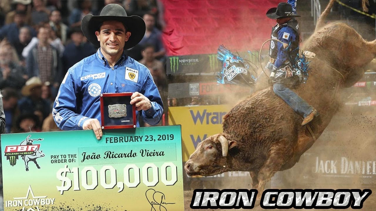 PBR Iron Cowboy 🏆 Jo&atilde;o Ricardo Vieira TRI CAMPE&Atilde;O