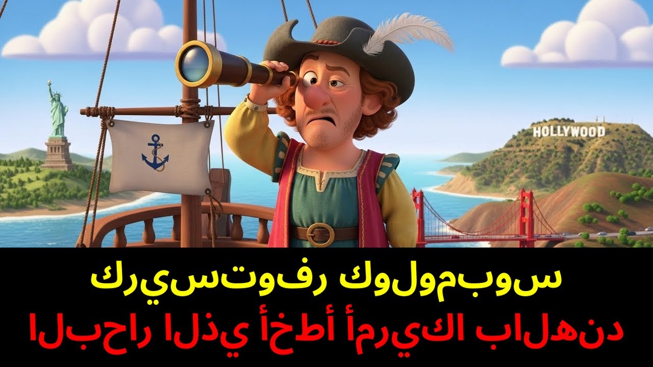 كريستوفر كولومبوس — البحار الذي أخطأ أمريكا بالهند