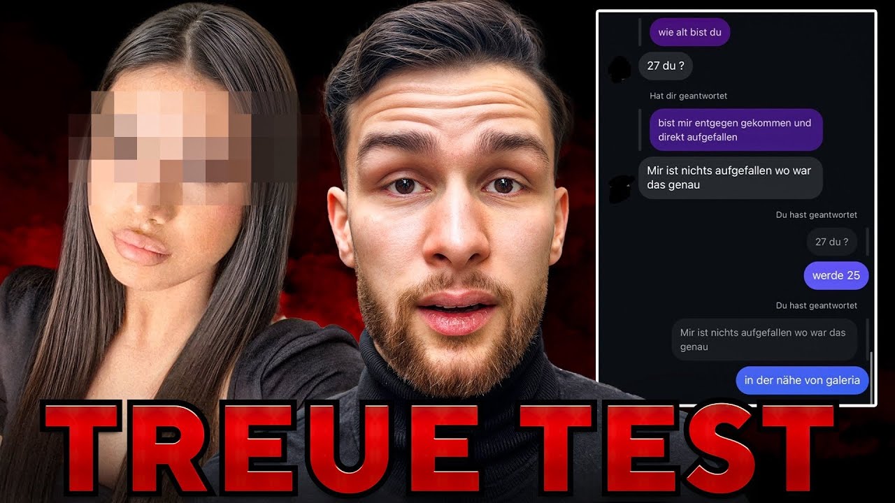 Er betr&uuml;gt seine Freundin nach 5 Jahren Beziehung.. (Treue Test)
