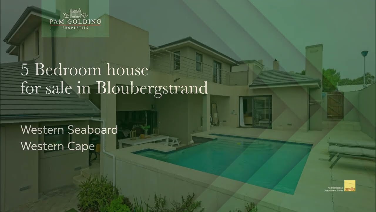 5 Bedroom house for sale in Bloubergstrand | Pam Golding Properties