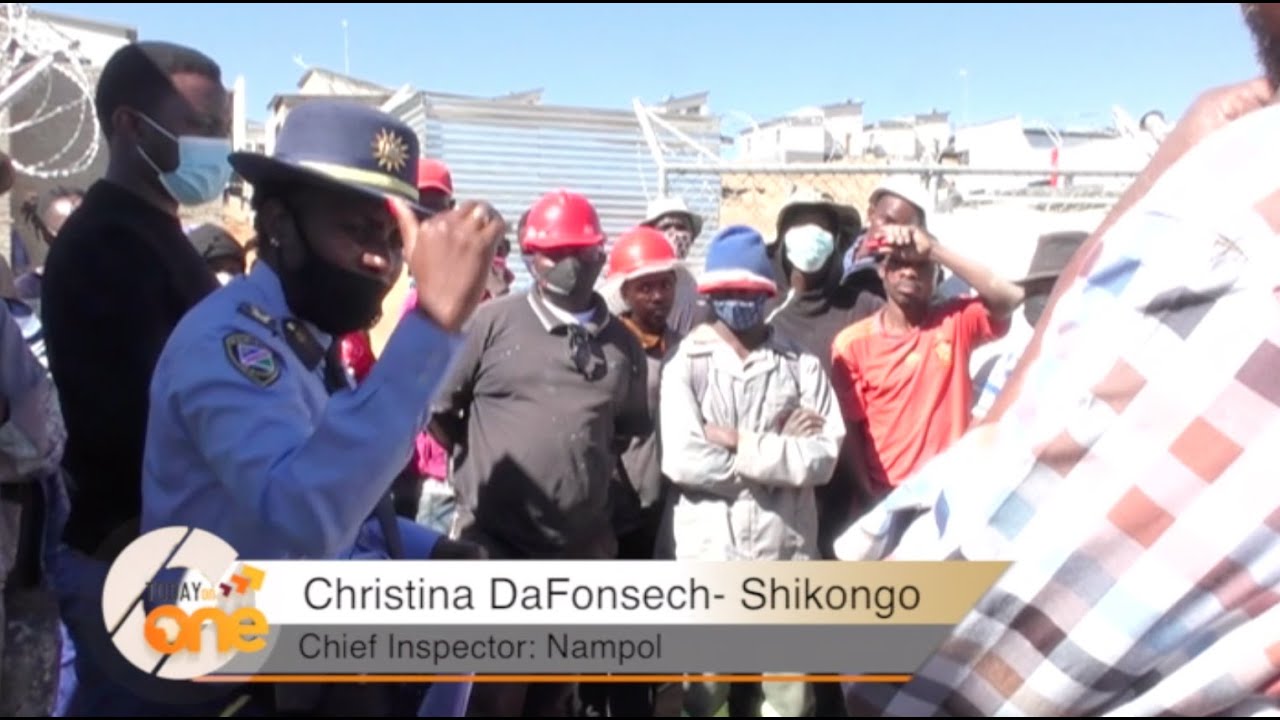 Illegal immigrants working as construction workers nabbed by NAMPOL