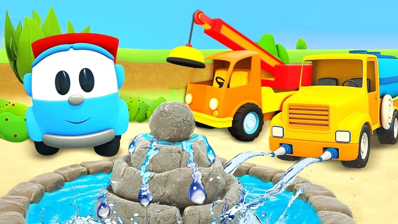 Car cartoons for kids & Cars cartoon full episodes - Leo the Truck & cars and trucks for kids.
