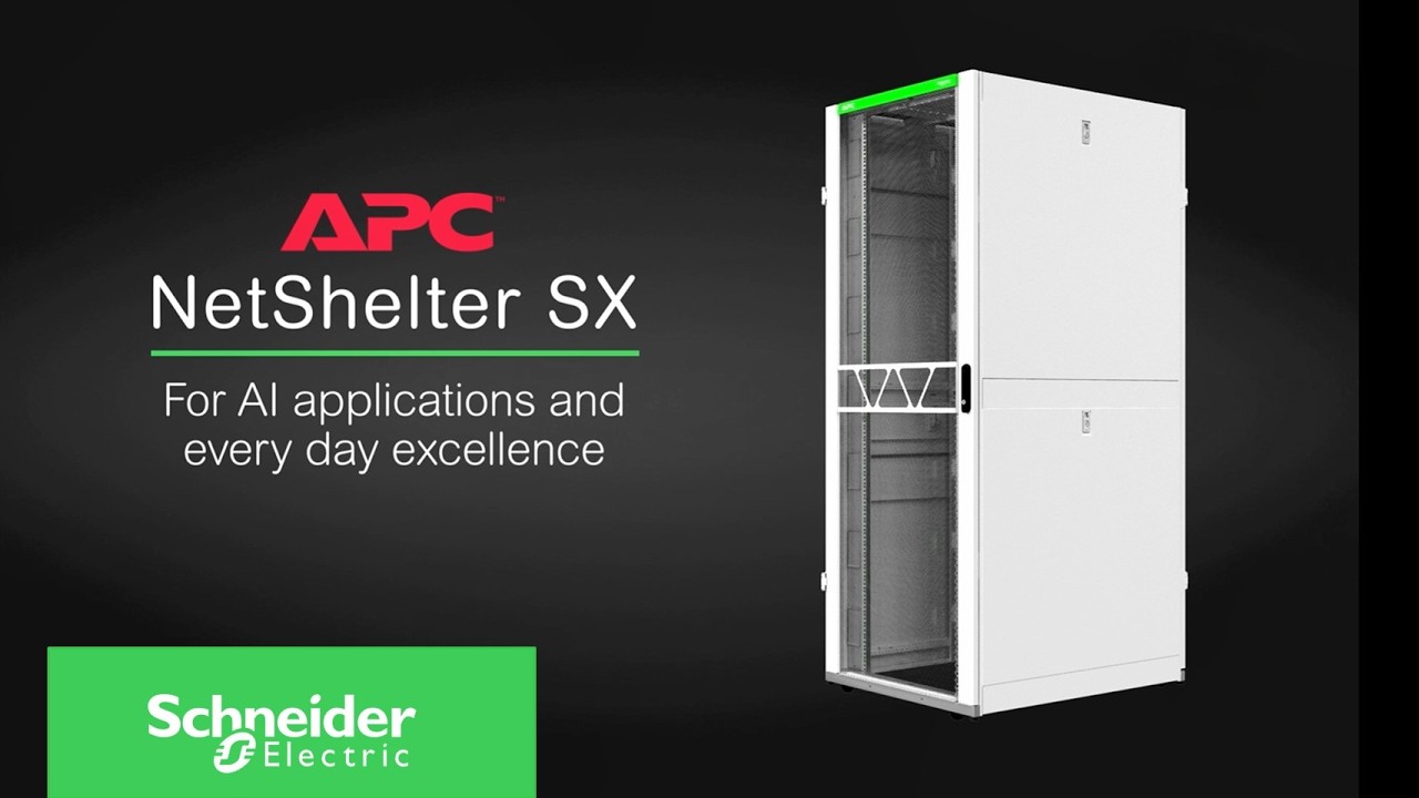 APC NetShelter SX Gen2 with Shock Packaging