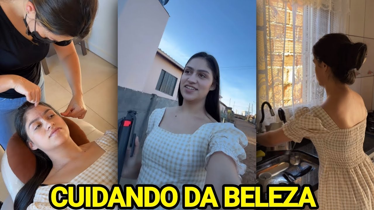 ANA VITÓRIA ACORDA CEDO, FAZ EXERCÍCIO E TIRA UM TEMPO PRA ELA NO SALÃO