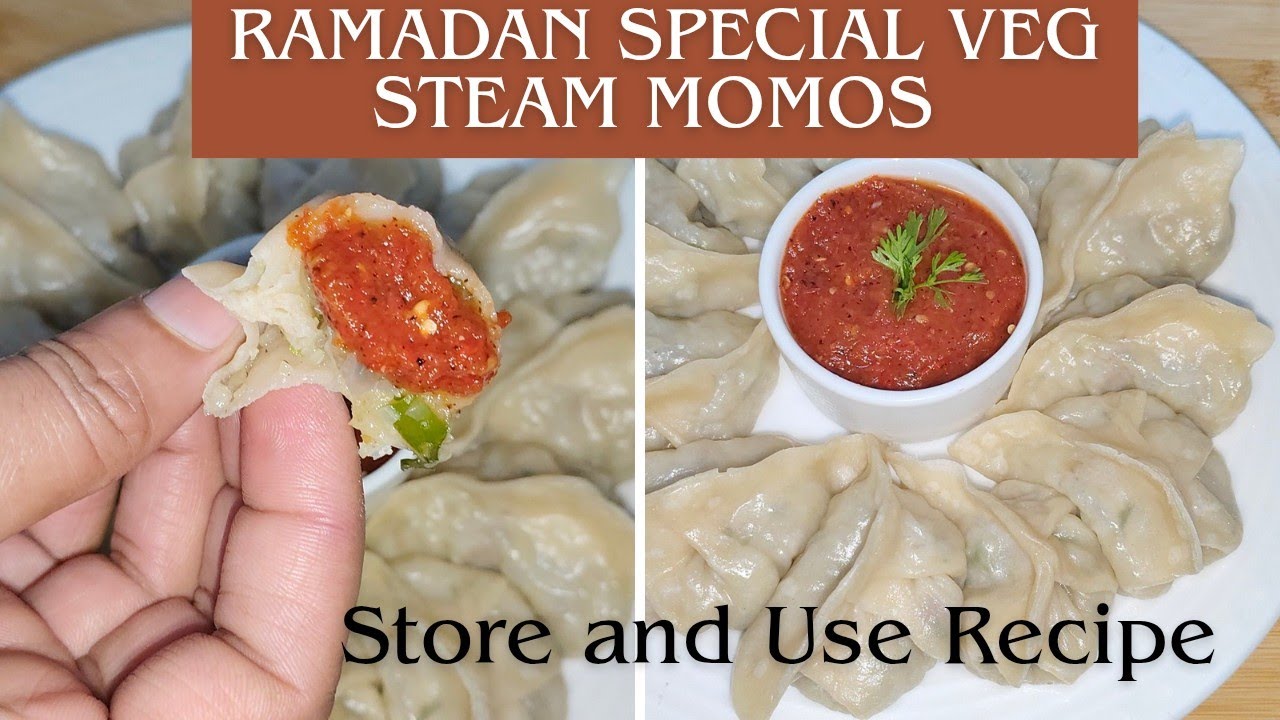 Ramadan Special Veg Steam Momos | Soft & Juicy Healthy Iftar Snack 🥟🌙
