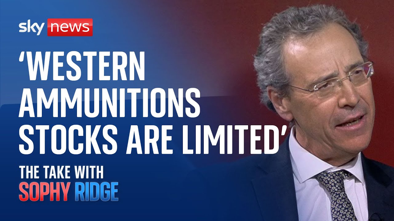 German ambassador defends Ben Wallace: We 'don't have enough ammunition in our stocks'