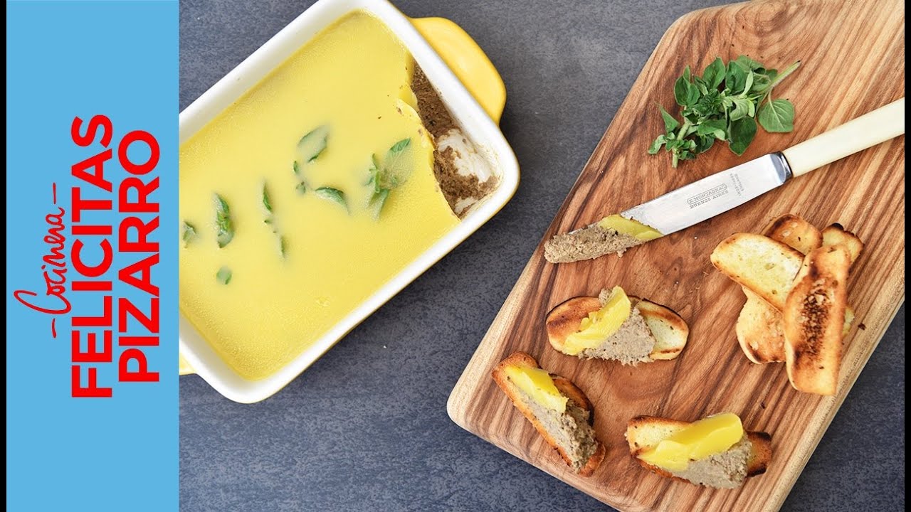 Como hacer paté de hígado casero | Felicitas Pizarro