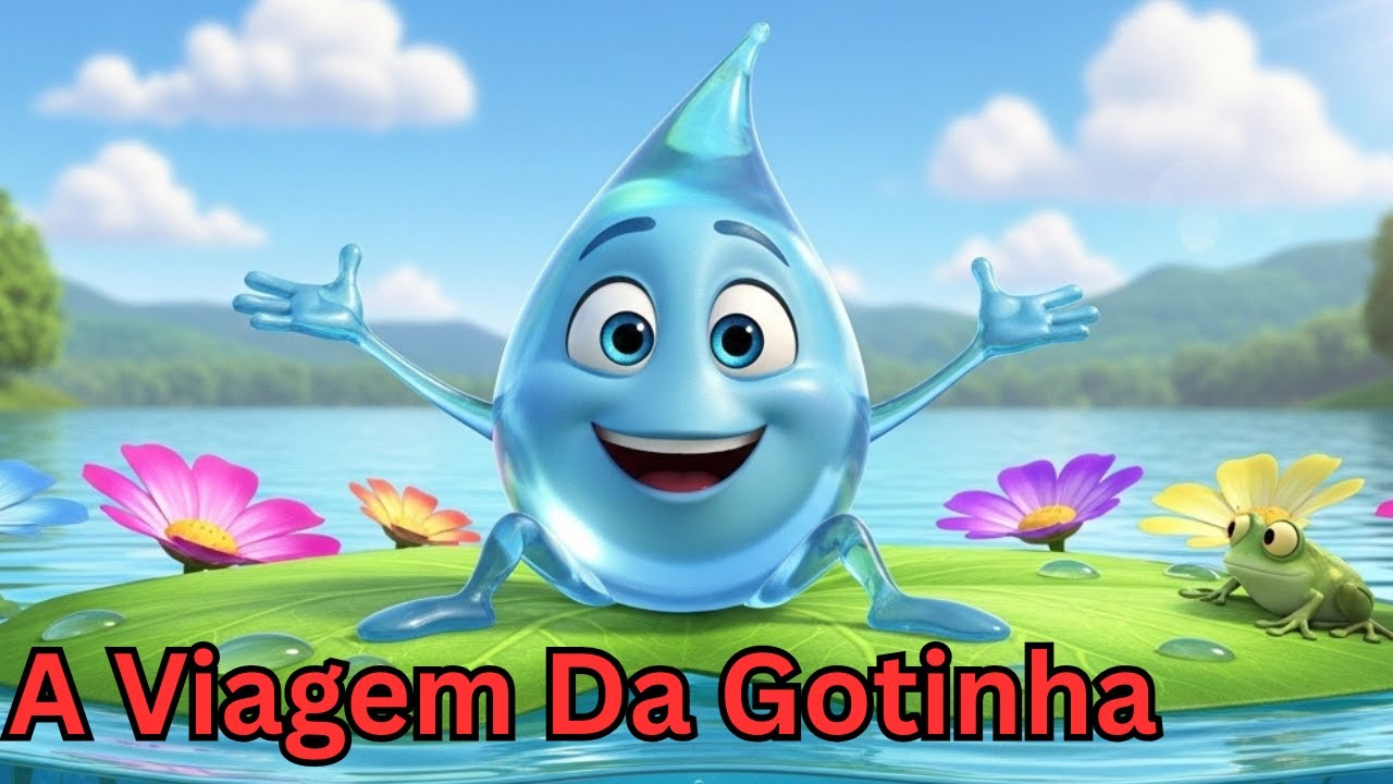 A Viagem Da Gotinha: Ciclo da Água - Música Infantil