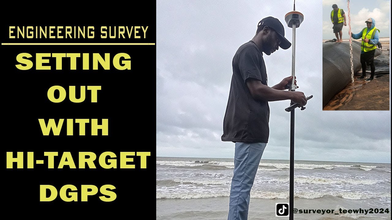 HOW TO INPUT CORDINATE ON HI-TARGET FOR SETTING OUT