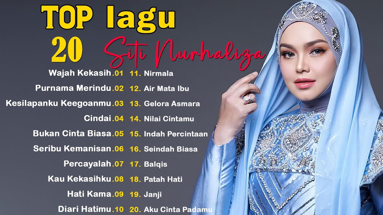 Lagu Pilihan Terbaik Siti Nurhaliza (Ratu Pop Malaysia)