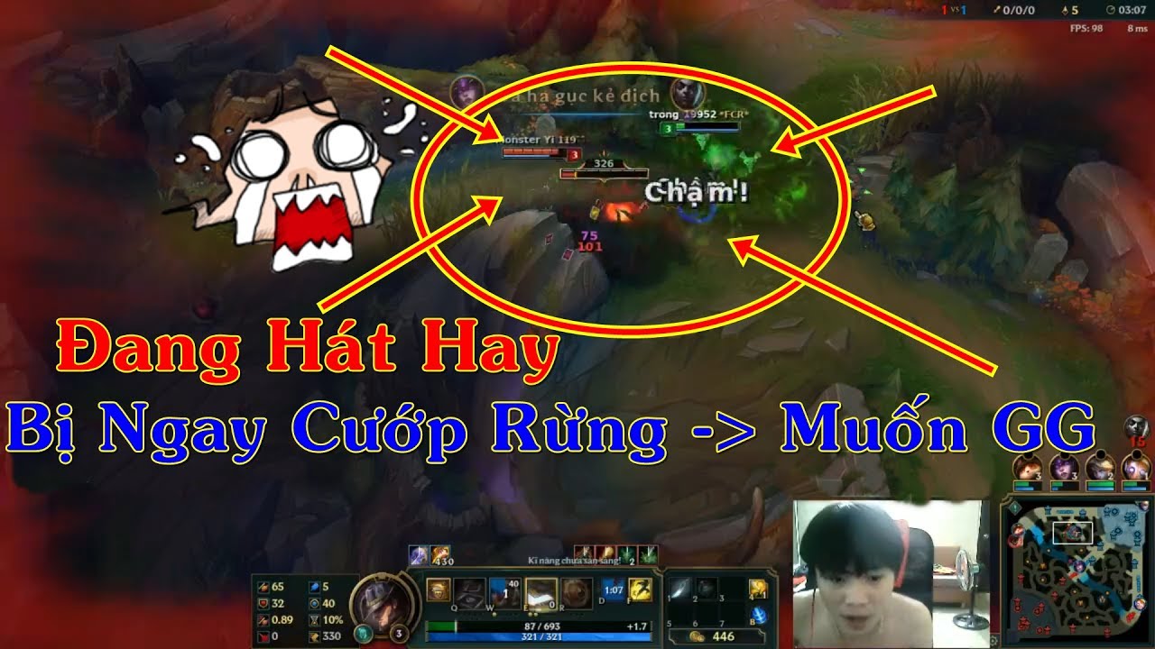 Throw.Thi - Đang Mải M&ecirc; Cầm Twitch Fate H&aacute;t Trong Rừng V&agrave; C&aacute;i Kết