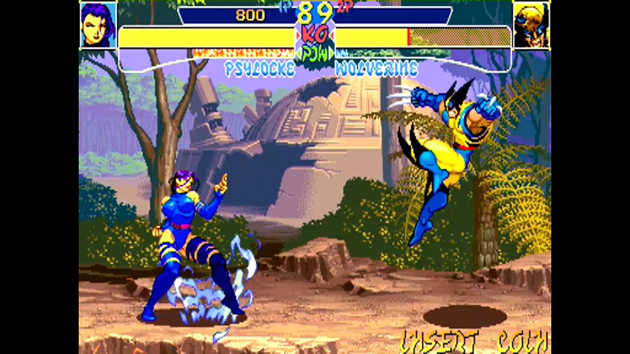 X-MEN: CHILDREN OF THE ATOM - Arcade (Capcom) 1cc