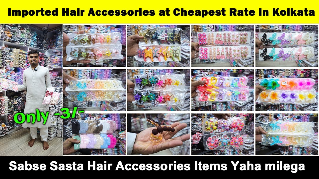 Hair Accessories, Clutcher, Hair Bands, Hair Clips |  Biggest Wholesaler Kolkata | Faizaan Traders
